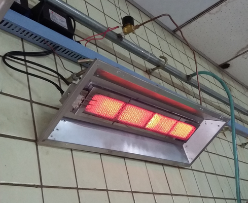 Подогреватели патио природного газа ультракрасные на открытом воздухе излучающие 675*235*95mm