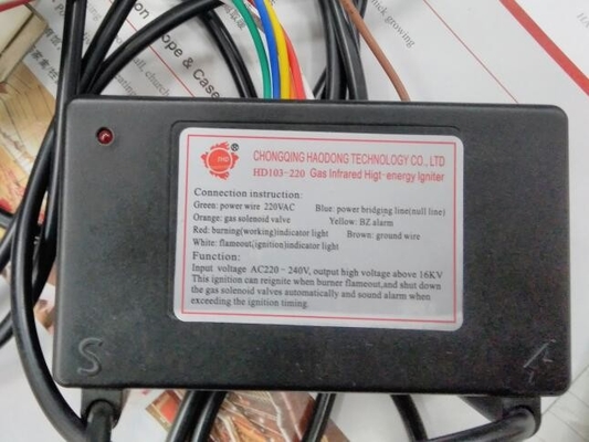 24V 3V 110V 220V Электрический импульсный воспламенитель Горелка Блок управления зажиганием 50Hz